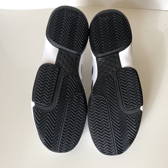 Adidas Game Spec Tennis white cream black size 12 - Picture 7 of 7